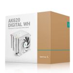 Cooler P/ Processador DeepCool AK620 Digital Branco Dual Tower - R-AK620-WHADMN-G