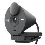Webcam Logitech Brio 300 Full HD 1080p 30fps USB-C Preto - 960-001413