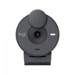 Webcam Logitech Brio 300 Full HD 1080p 30fps USB-C Preto - 960-001413