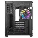 Gabinete Gamer Antec CX800 RGB Elite c/ 6 Fans Rainbow Mid Tower Preto