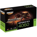 Placa de Vídeo INNO3D NVIDIA GeForce RTX 4060 COMPACT 8GB GDDR6 - N40601-08D6-173050N