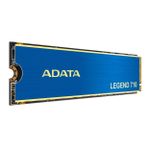 SSD Adata Legend 710 512GB NVMe M.2 2280 Leitura 2400MB/s Gravação 1600MB/s - ALEG-710-512GCS