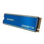 SSD Adata Legend 710 512GB NVMe M.2 2280 Leitura 2400MB/s Gravação 1600MB/s - ALEG-710-512GCS