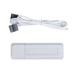 Kit 3x Cooler Lian Li Uni Fan SL Wireless 120mm Reverse Blade ARGB Branco - 12RSL1W3W