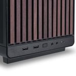 Gabinete Lian Li A3 Micro ATX Wood Edition  Mid Tower Preto - A3-MATX-WD