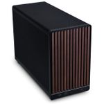 Gabinete Lian Li A3 Micro ATX Wood Edition  Mid Tower Preto - A3-MATX-WD