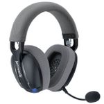 Headset Gamer Sem Fio Redragon Skuld Pro Preto Bluetooth LED Azul - H878BG