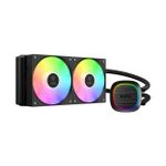 Water Cooler Gamdias Aura GL 240mm V2 ARGB Preto - AURA GL 240 V2 BK