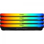 Memória Kingston Fury Beast 8GB DDR4 3200MHz CL16 RGB - KF432C16BB2A/8