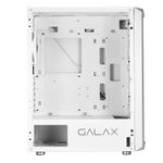 Gabinete Gamer Galax Revolution 07 c/ 4 Fans RGB Mid Tower Branco - G-CGG7AGWA4B0-GLXG