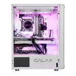 Gabinete Gamer Galax Revolution 07 c/ 4 Fans RGB Mid Tower Branco - G-CGG7AGWA4B0-GLXG