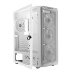 Gabinete Gamer Galax Revolution 07 c/ 4 Fans RGB Mid Tower Branco - G-CGG7AGWA4B0-GLXG