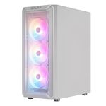 Gabinete Gamer Galax Revolution 07 c/ 4 Fans RGB Mid Tower Branco - G-CGG7AGWA4B0-GLXG