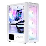 Gabinete Gamer Galax Revolution 07 c/ 4 Fans RGB Mid Tower Branco - G-CGG7AGWA4B0-GLXG