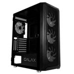 Gabinete Gamer Galax Revolution 07 c/ 4 Fans RGB Mid Tower Preto - G-CGG7AGBA4B0-GLXG