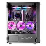 Gabinete Gamer Galax Revolution 07 c/ 4 Fans RGB Mid Tower Preto - G-CGG7AGBA4B0-GLXG