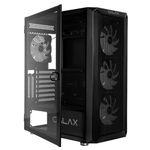 Gabinete Gamer Galax Revolution 07 c/ 4 Fans RGB Mid Tower Preto - G-CGG7AGBA4B0-GLXG