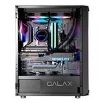Gabinete Gamer Galax Revolution 07 c/ 4 Fans RGB Mid Tower Preto - G-CGG7AGBA4B0-GLXG