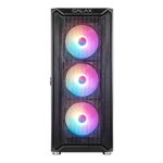 Gabinete Gamer Galax Revolution 07 c/ 4 Fans RGB Mid Tower Preto - G-CGG7AGBA4B0-GLXG