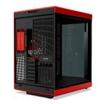 Gabinete Gamer Hyte Y70 Black Cherry com Tela Touch LCD 2K 14.1 - CS-HYTE-Y70TI-RB