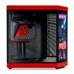 Gabinete Gamer Hyte Y70 Black Cherry com Tela Touch LCD 2K 14.1 - CS-HYTE-Y70TI-RB