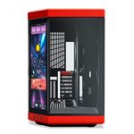 Gabinete Gamer Hyte Y70 Black Cherry com Tela Touch LCD 2K 14.1 - CS-HYTE-Y70TI-RB