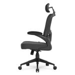 Cadeira Escritório DT3 Office Vita com Apoio de Cabeça  Cinza - 14230-0