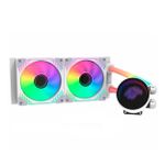 Water Cooler K-Mex WACD 240mm ARGB Bifrost Infinite Branco - WACDF123ABDAB0X