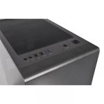 Gabinete Gamer Thermaltake S100TG Preto Mini Tower com Fonte 600W - CA-3Q9-60S1WZ-00