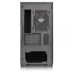Gabinete Gamer Thermaltake S100TG Preto Mini Tower com Fonte 600W - CA-3Q9-60S1WZ-00