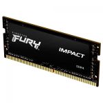 Memória p/ Notebook Kingston Fury Impact 8GB 3200MHz DDR4 CL20 - KF432S20IB-8