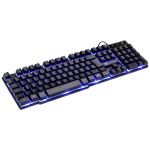 Teclado Gamer Vinik VX Gaming Hydra LED Azul - GT700