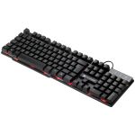Teclado Gamer Vinik VX Gaming Hydra LED Vermelho - GT702