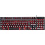 Teclado Gamer Vinik VX Gaming Hydra LED Vermelho - GT702