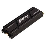 SSD Kingston Fury Renegade 2TB NVMe M.2 2280 Com Dissipador Leitura 7300MB/s Gravação 7000MB/s - SFYRDK/2000G 