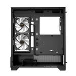 Gabinete Gamer Gamdias Atlas M1 Preto Mid Tower c/ 3 Fans ARGB