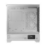 Gabinete Gamer Gamdias Atlas M1 Branco Mid Tower c/ 3 Fans ARGB