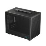 Gabinete Gamer DeepCool CH160 Mesh Preto Mini-ITX - R-CH160-BKNMI0-G-1