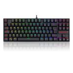 Teclado Gamer Magnético Redragon Kumara Pro V2 Preto RGB Switch Marrom ABNT2 - K552RGB-PRO (PT-BROWN) V2