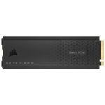 SSD Corsair MP700 Pro 1TB NVMe PCIe 5.0 M.2 2280 Com Dissipador Leitura 11700MB/s Gravação 9600MB/s - CSSD-F1000GBMP700PRO