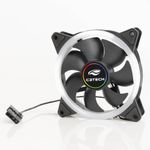 Cooler C3Tech F7-L130M Preto 120mm LED Rainbow