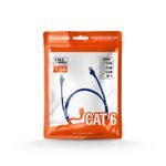 Cabo de Rede PlusCable RJ45 Patch Cord CAT6 2,5m - PC-ETH6U25BL