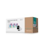 Water Cooler DeepCool Mystique 360mm ARGB Branco - R-LX360-WHDSNMCP-G-1