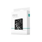 Cooler DeepCool FD12 Preto 120mm PWM - R-FD12-BKNPN1-G