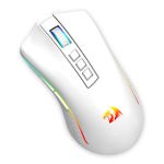 Mouse Gamer Sem Fio Redragon Cobra Pro Branco - M711W-PRO