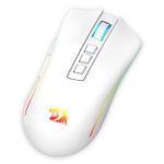 Mouse Gamer Sem Fio Redragon Cobra Pro Branco - M711W-PRO