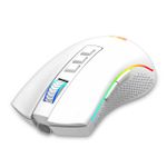 Mouse Gamer Sem Fio Redragon Cobra Pro Branco - M711W-PRO