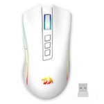 Mouse Gamer Sem Fio Redragon Cobra Pro Branco - M711W-PRO