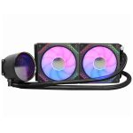 Water Cooler K-Mex WAC7 240mm ARGB Preto - WAC7F12QFTDAB0X
