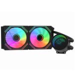 Water Cooler K-Mex WAC7 240mm ARGB Preto - WAC7F12QFTDAB0X